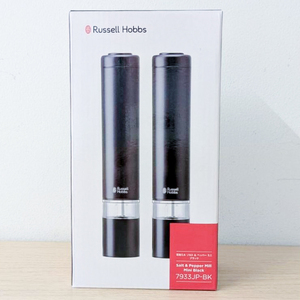 〈Russell Hobbs〉 電動ミル　ソルト&ペッパー　ミニ　ブラック 【223002】