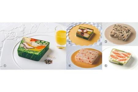 ラボンヌテリーヌ 野菜と魚介のテリーヌセット