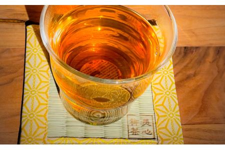 美心禅茶シリーズ畳コースター2枚セット（水色・ピンク）