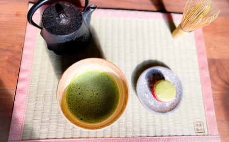 美心禅茶シリーズ 畳ランチョンマット 2枚セット（紫・水色）