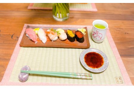 美心禅茶シリーズ 畳ランチョンマット 2枚セット（水色・水色）