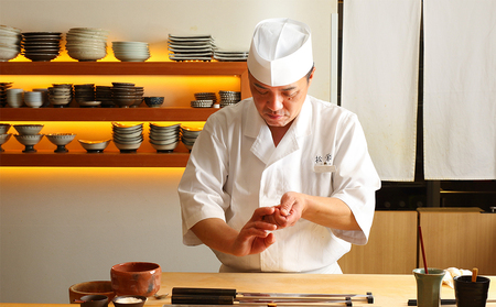 老舗江戸前寿司店[松栄]渋谷区内の店舗限定 食事券 9,000円分（3,000円分×3枚）