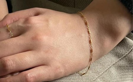 [Cherieオリジナルブレスレット]plano bracelet / 14kgf