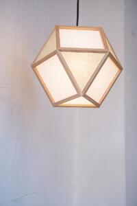 【照明/国産杉】ペンダントライト『的S mato-S』 白×銀鼠 AP830-B