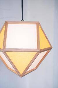 【照明/国産杉】ペンダントライト『的S mato-S』 白×山吹 AP830-E