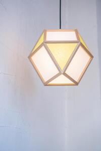 【照明/国産杉】ペンダントライト『的S mato-S』 白×萌葱 AP830-F