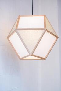 【照明/国産杉】ペンダントライト『的L mato-L』 白×銀鼠 AP831-B