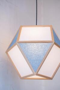 【照明/国産杉】ペンダントライト『的L mato-L』 白×藍 AP831-D