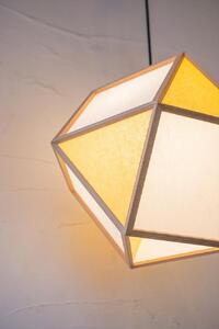 【照明/国産杉】ペンダントライト『的L mato-L』 白×山吹 AP831-E