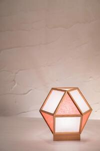 【照明/国産杉】スタンドライト『的 mato』 白×緋 A522-C