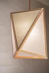 【照明/国産檜】ペンダントライト『彩 sai』 白×銀鼠 AP837-B