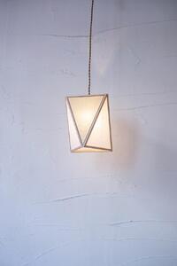 【照明/国産檜】ペンダントライト『彩 sai』 白×銀鼠 AP837-B