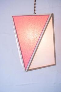 【照明/国産檜】ペンダントライト『彩 sai』 白×緋 AP837-C