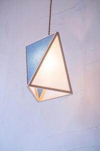 【照明/国産檜】ペンダントライト『彩 sai』 白×藍 AP837-D
