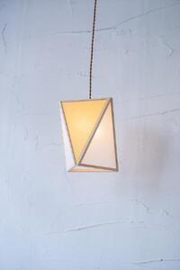 【照明/国産檜】ペンダントライト『彩 sai』 白×山吹 AP837-E