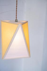 【照明/国産檜】ペンダントライト『彩 sai』 白×山吹 AP837-E