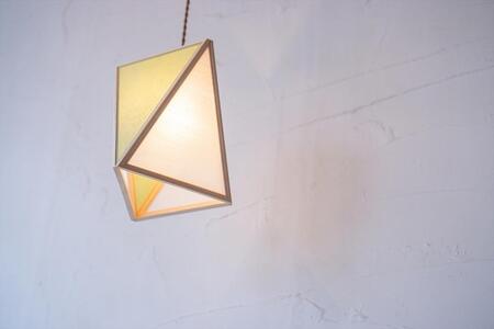 【照明/国産檜】ペンダントライト『彩 sai』 白×萌葱 AP837-F