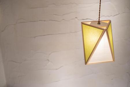 【照明/国産檜】ペンダントライト『彩 sai』 白×萌葱 AP837-F