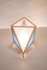 【照明/国産檜】スタンドライト『彩 sai』 白×藍 A527-D