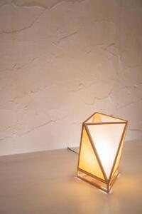 【照明/国産檜】スタンドライト『彩 sai』 白×山吹 A527-E