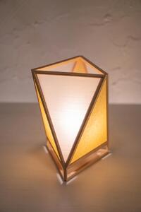 【照明/国産檜】スタンドライト『彩 sai』 白×山吹 A527-E