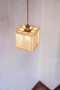 【照明/国産檜】ペンダントライト/CombinationLamp『冊 saku』 AP862