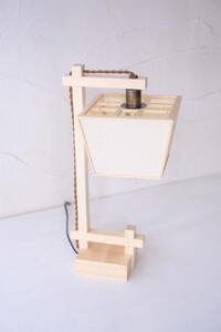 【照明/国産檜】スタンドライト/CombinationLamp『升 shou』 生なり A551-B