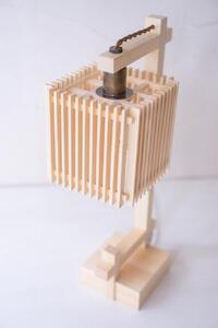 【照明/国産檜】スタンドライト/CombinationLamp『冊 saku』 A552