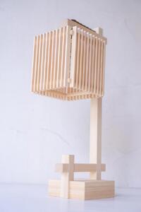 【照明/国産檜】スタンドライト/CombinationLamp『冊 saku』 A552