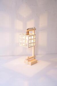 【照明/国産檜】スタンドライト/CombinationLamp『格 kou』 A553