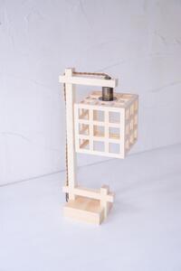 【照明/国産檜】スタンドライト/CombinationLamp『格 kou』 A553