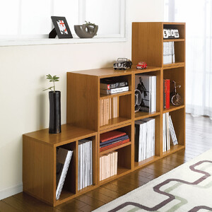 【お得な6個セット】組み合わせ自在なシステムボックス【ホワイト】_1300400439_01