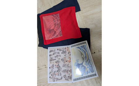 迎春!あったか、みんなにやさしい赤いふんどし!商品名「エミューM」(青色)