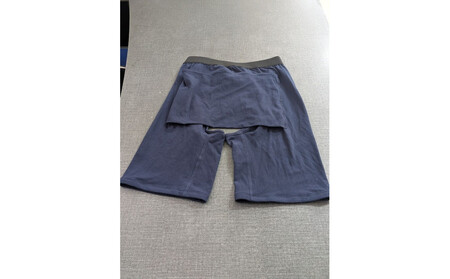 迎春!あったか、みんなにやさしい赤いふんどし!商品名「エミューL」(青色)