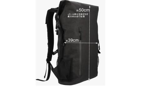 PEAKHUNT バックパック（X-PAC） 30L 軽量 四角型 メンズ レディース ハイキング トレッキング ブラック 黒 旅行ピークハント