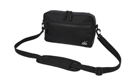 PEAKHUNT サコッシュ(マチ付) 撥水 防水 超軽量 メンズ レディース 登山 トラベル ハイキング 旅行 黒 ピークハント