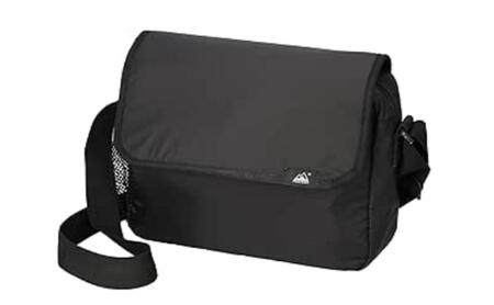 PEAKHUNT ショルダーバッグ 撥水 防水 超軽量 メンズ 斜めがけ トラベル ハイキング 旅行 黒 ピークハント