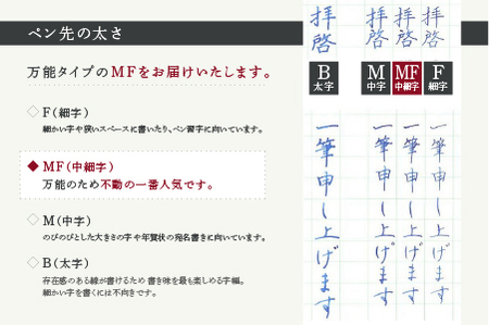 受注生産》笑暮屋 エボナイト製万年筆『方舟Lサイズ・深海』【007-002