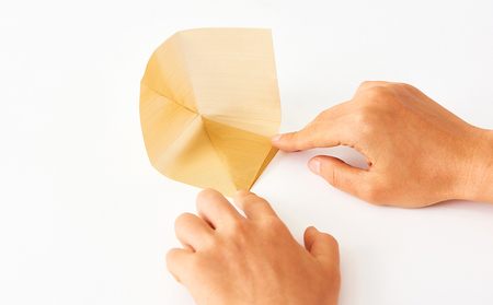 金網折り紙 おりあみ 純銅 18cm角・おりあみテキストPart 1セット【010-013】