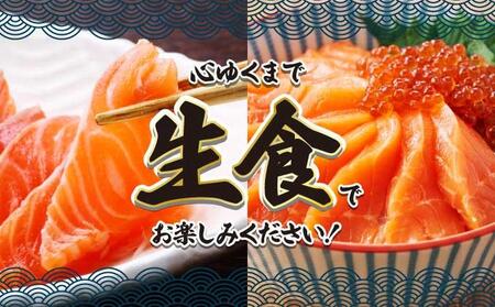北海道岩内サーモン(刺身)350g(110g~130g×3)【020-a004】