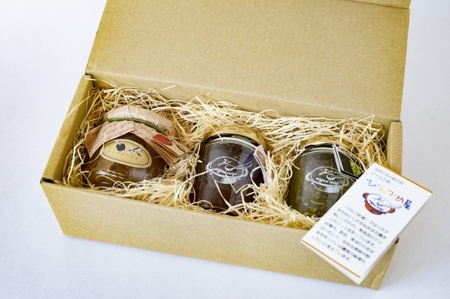 地元産の旬なフルーツを使った季節のジャム3本セット