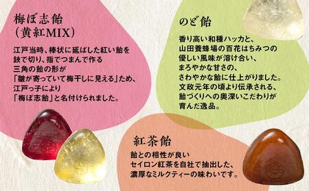 【榮太樓】 榮太樓飴　10本入 飴ポーチ（紺）付 | あめ