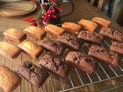 八王子産焼き菓子5種(酒粕のフィナンシェ・桑の葉抹茶パウンドケイク・チョコケイク・スノーボールクッキー・フロランタン）詰め合わせセット(計13個入り)