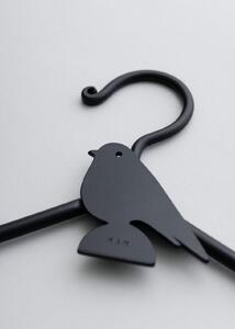 [HAM IAM]【数量限定】オオルリロートアイアンメタルハンガー　てつ(ブラック)　oneサイズ