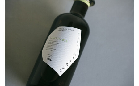 【東京ウイスキー&スピリッツコンペティション2022 銀賞受賞】 トーキョーハチオウジン 「ELDER FLOWER」