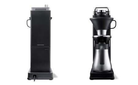 バルミューダ BALMUDA The Brew ブラック K06A-BK／JP ｜ BALMUDA バルミューダ ザ・ブリュー コーヒーメーカー ドリップコーヒーマシン 温度制御 おしゃれ コーヒー ドリッパー ハンドドリップ ドリップコーヒー 家電 リビング キッチン