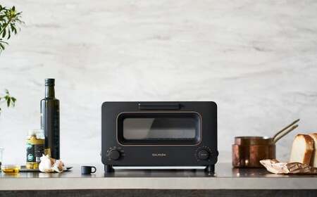 バルミューダ BALMUDA The Toaster ブラックK11A-BK／JP ｜ BALMUDA バルミューダ ザ・トースター トースター スチームトースター オーブントースター 家電 温度制御 おしゃれ スチーム機能 リビング キッチン