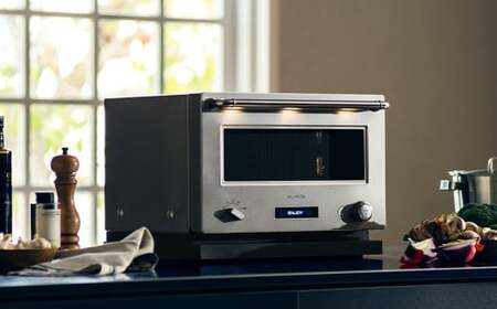 バルミューダ BALMUDA The Rangeステンレス K09A-SU／JP ｜ BALMUDA バルミューダ ザ・レンジ オーブンレンジ オーブン 家電 おしゃれ リビング キッチン モダンクラシック