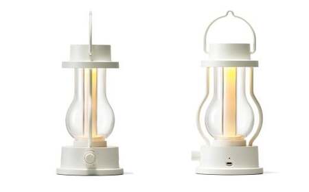 バルミューダ BALMUDA The Lantern ホワイト L02A-WH／JP｜ バルミューダ ザ ランタン BALMUDA LEDランタン 白 持ち手付き 野外 照明 防災 キャンプ アウトドア スタンド おしゃれ リビング コンパクト