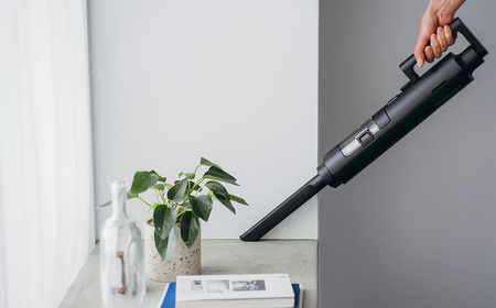 バルミューダ BALMUDA The Cleaner Liteブラック C02A-BK／JP｜ バルミューダ ザ・クリーナー ライト BALMUDA 選べるカラー ホバー式 クリーナー コードレス 掃除 フロア掃除 充電式 おしゃれ 家電 リビング